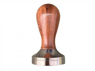 Dřevěný tamper, 53mm, plochý, rosewood