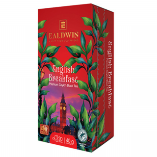 EALDWIN English Breakfast 40g (20 sáčků, černý čaj)