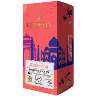 EALDWIN Masala Chai 40g (20 sáčků, černý čaj)