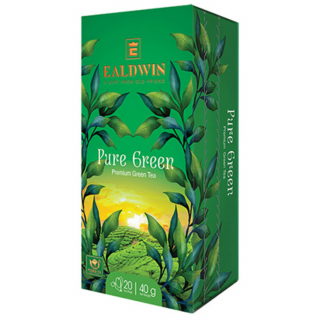 EALDWIN Pure zelený 40g (20 sáčků, zelený čaj)