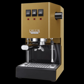 Gaggia pákový kávovar New Classic Evo 2023 zlatý