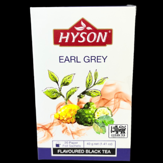 Hyson černý čaj Earl Grey 20ks
