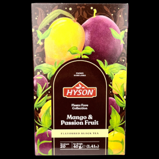 Hyson černý čaj Mango a Passion fruit 20ks