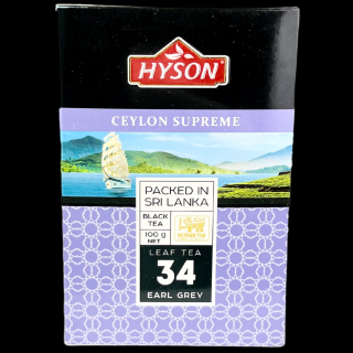 Hyson sypaný černý čaj Earl Grey OPA 100g