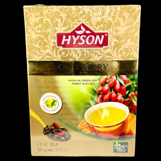 Hyson sypaný zelený čaj Goji Berry 100g