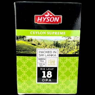 Hyson sypaný zelený čaj OPA Supreme 100g