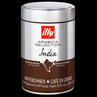 illy Arabica Selection India zrnková káva 250 g