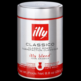 illy Classico Filter mletá káva 250 g