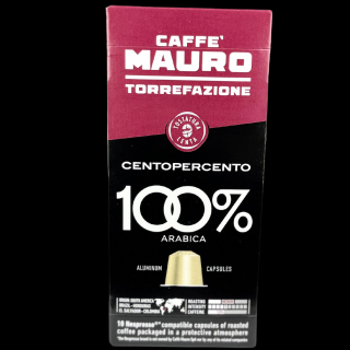 Mauro Caffé  Centopercento kapsle pro Nespresso® 10 ks