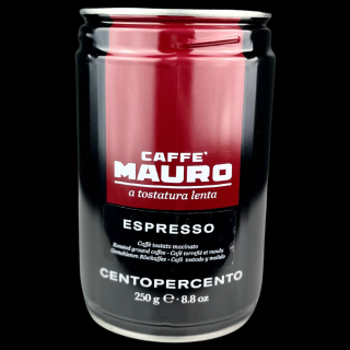 Mauro Caffé Centopercento mletá káva 250g