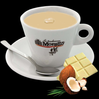 Moretto prémiová bílá horká čokoláda + kokos 30g