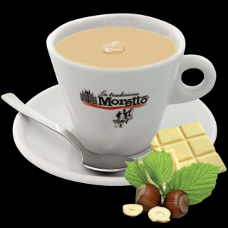 Moretto prémiová bílá horká čokoláda + oříšek 30g