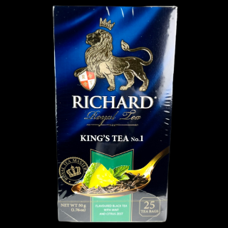Richard černý čaj King´s Tea 25ks