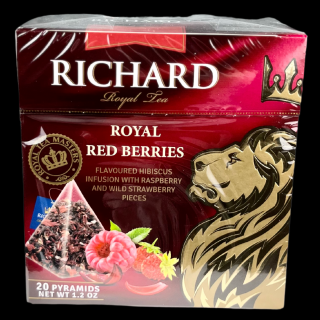 Richard ovocný čaj Royal Red Berries pyramidy 20ks