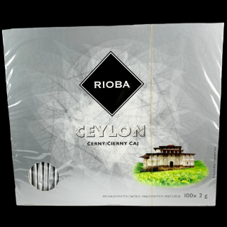 Rioba černý čaj Ceylon 100ks