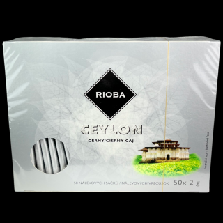 Rioba černý čaj Ceylon 50ks