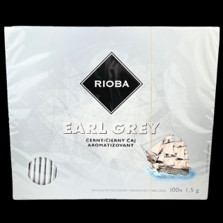 Rioba černý čaj Earl Grey 100ks