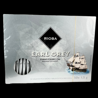 Rioba černý čaj Earl Grey 50ks