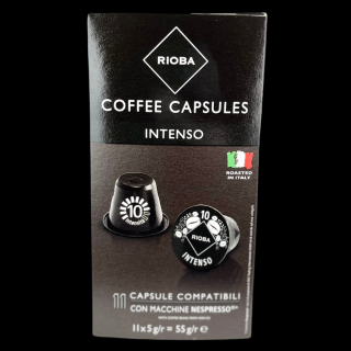 Rioba kapsle pro Nespresso® Espresso Intenso 11ks