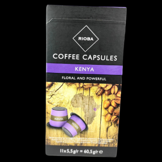 Rioba kapsle pro Nespresso® Kenya 11ks