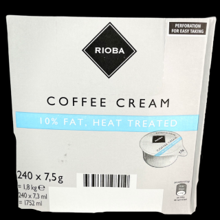 Rioba smetana do kávy porcovaná 7,5g, 240ks