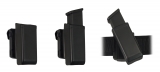 Pouzdra pro zásobníky dvouřadé 9 Luger mm s klipem na opasek druhy: Plastový klip