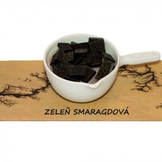 Pigmentová barva ZELEŃ SMARAGDOVÁ na výrobu svíček 10g