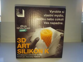 Silikon 3D ART 1 kg - Typ 25 velmi pružný