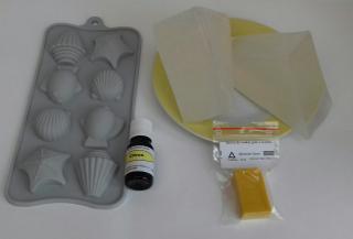 Startovací balíček na výrobu mýdla s čirou hmotou