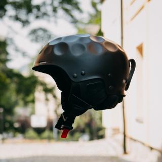 Lyžařská helma Vagus Kevlar MegaSpeed Black mat Velikost: M/L