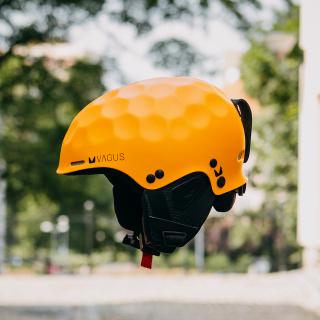 Lyžařská helma Vagus Kevlar MegaSpeed Orange mat Velikost: M/L