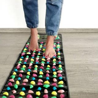 Akupresurní kamínková masážní podložka Velikosti: 120 cm