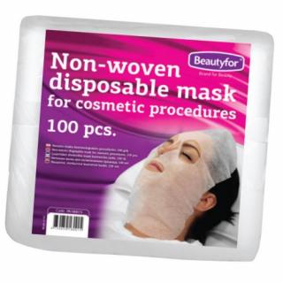 Beautyfor jednorázová maska z netkané textilie (100 ks)