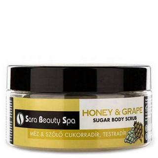 Cukrový peeling Sara Beauty Spa - Med a Hrozny  300 ml