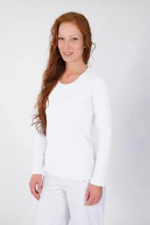 Dámské zdravotnické tričko LINDA Barva: bílá, Velikosti: L