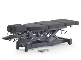 Elektrické chiropraktické lehátko Coinfycare Chiro Breakaway EL08B  183*51 cm | 92 kg | šedá