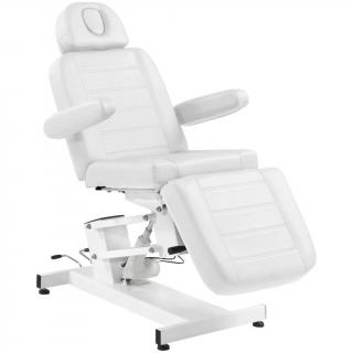 Elektrické kosmetické křeslo BeautyOne 705 White  186*58 cm / 65 kg / bílá