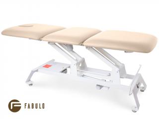 Elektrické lehátko Fabulo Camino Avalon XA1  198*74 cm | 76 kg | 2 barvy Barva: krémová