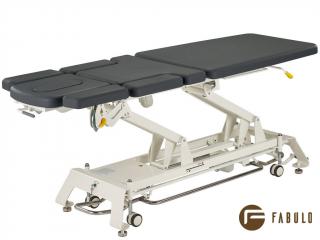 Elektrické lehátko Fabulo Camino Infinity XF2 Hard Top  198*74 cm | 107 kg | šedá