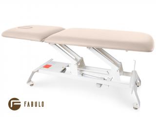 Elektrické lehátko Fabulo Camino Russell XR1  198*74 cm | 67 kg | 2 barvy Barva: krémová