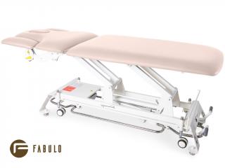 Elektrické lehátko Fabulo Camino Russell XR2  198*74 cm | 74 kg | 2 barvy Barva: krémová