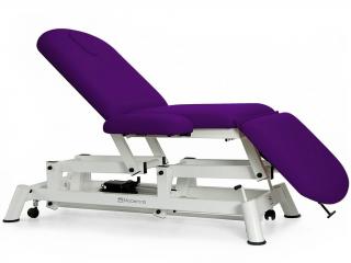 Elektrické lehátko Mobercas CE-2130-BR  od 184*62 cm | 70 kg | 17 barev | + dárek: Židle Barva čalounění: 21 - růžová PINK #2021, Šířka lehátka: 62 cm