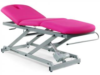 Elektrické lehátko Mobercas CE-2137-PC Barva čalounění: 21 - růžová PINK #2021, Šířka lehátka: 70 cm