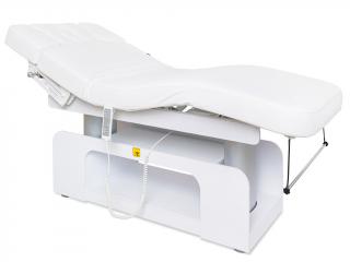 Elektrické wellness lehátko s vyhříváním a LED osvětlením Fabulo Nyra Comfort  199,5*81 cm | 118 kg | bílá