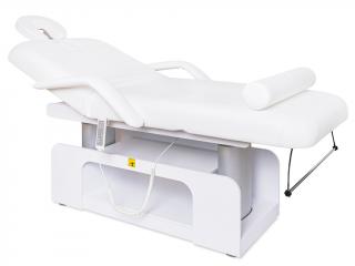 Elektrické wellness lehátko s vyhříváním a LED osvětlením Fabulo Nyra Relax  198*75 cm | 110 kg | bílá