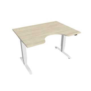 Elektricky výškově stavitelný stůl Hobis Motion Ergo - 3 segmentový, standardní ovladač  Šířka 120-180 cm / 27 barevných variant Barva desky: akát,…