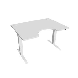 Elektricky výškově stavitelný stůl Hobis Motion Ergo - 3 segmentový, standardní ovladač  Šířka 120-180 cm / 27 barevných variant Barva desky: bílá,…