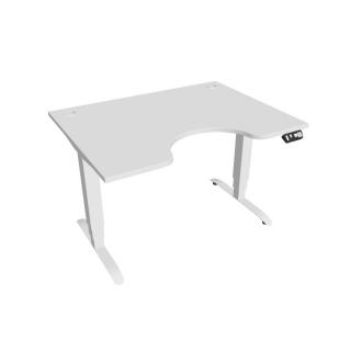 Elektricky výškově stavitelný stůl Hobis Motion Ergo - 3M segmentový, paměťový ovladač  Šířka 120-180 cm / 27 barevných variant Barva desky: bílá,…