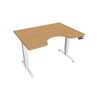 Elektricky výškově stavitelný stůl Hobis Motion Ergo - 3M segmentový, paměťový ovladač  Šířka 120-180 cm / 27 barevných variant Barva desky: buk,…