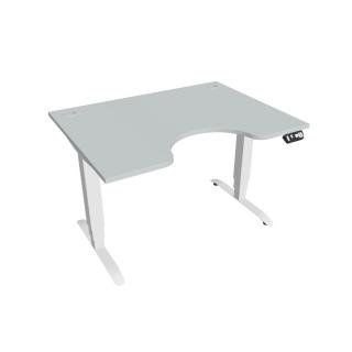 Elektricky výškově stavitelný stůl Hobis Motion Ergo - 3M segmentový, paměťový ovladač  Šířka 120-180 cm / 27 barevných variant Barva desky: šedá,…